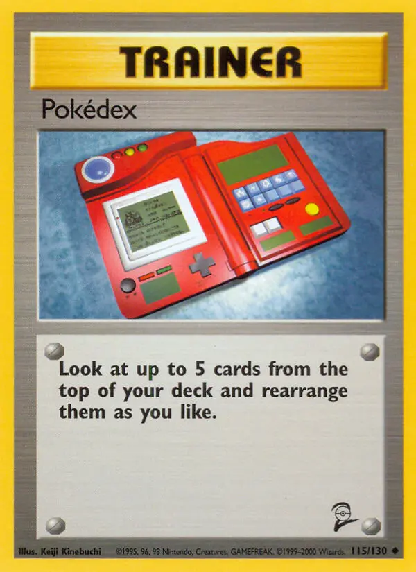 Pokédex card