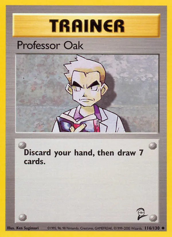 Professor Oak card