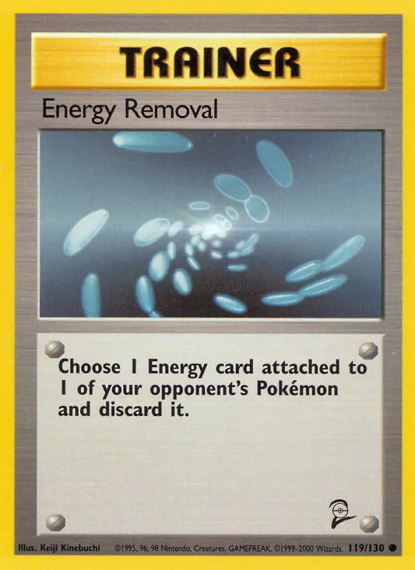 Energy Removal card