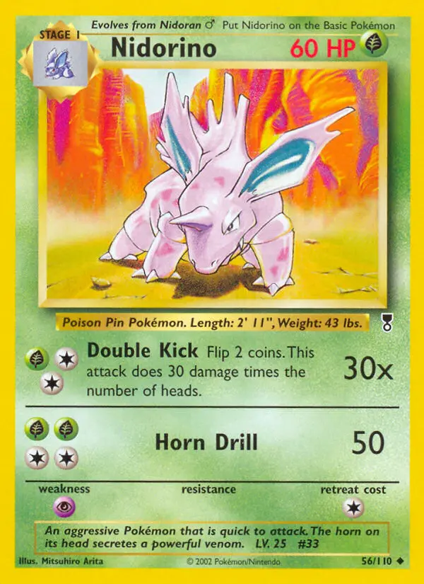 Nidorino card