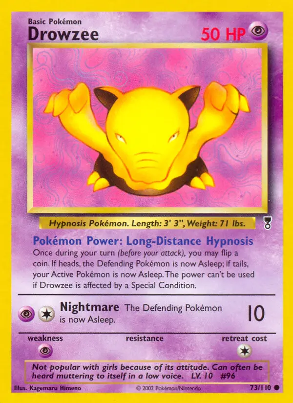 Drowzee card