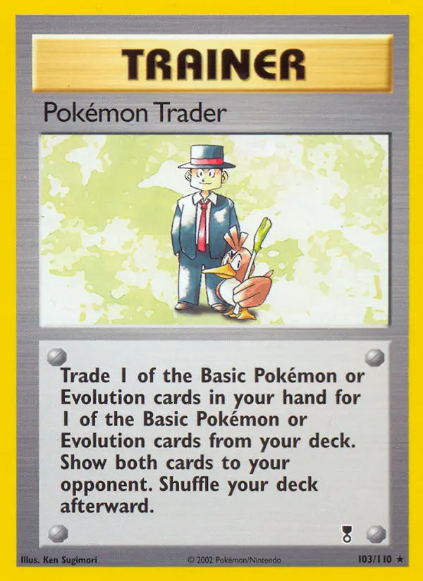 Pokémon Trader card