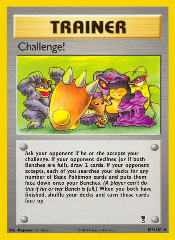 Challenge! card