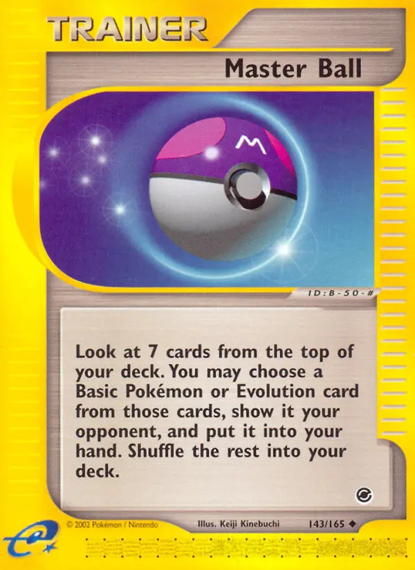 Master Ball card
