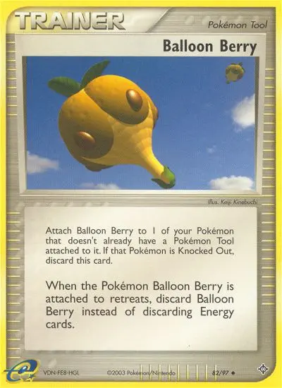 Balloon Berry card