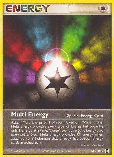 Multi Energy card