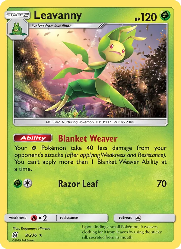 Leavanny card