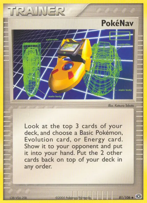 PokéNav card