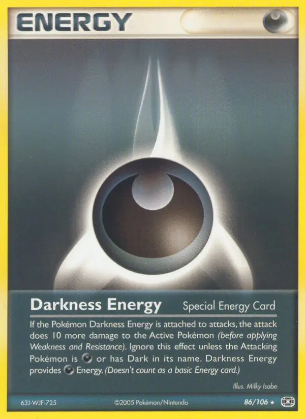 Darkness Energy card