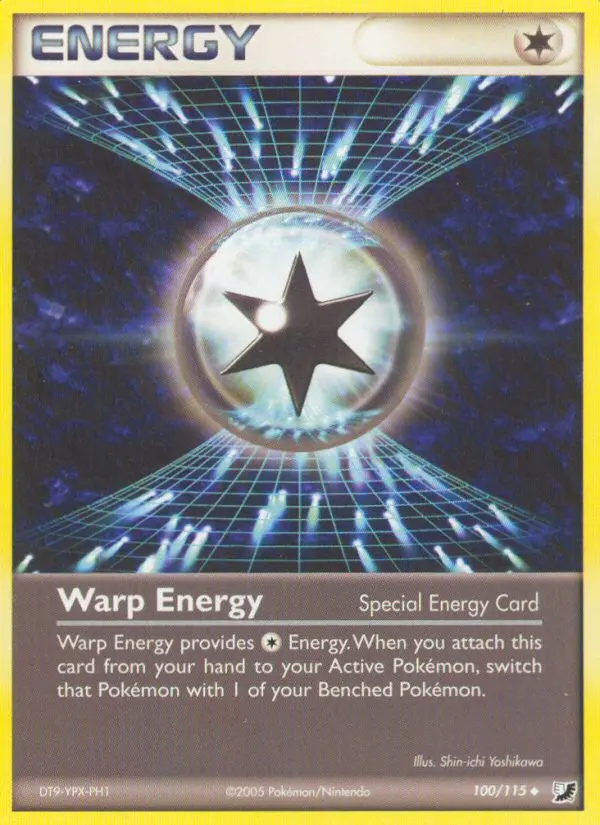 Warp Energy card