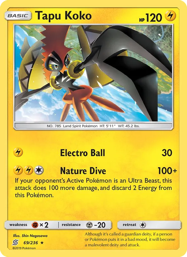 Tapu Koko card