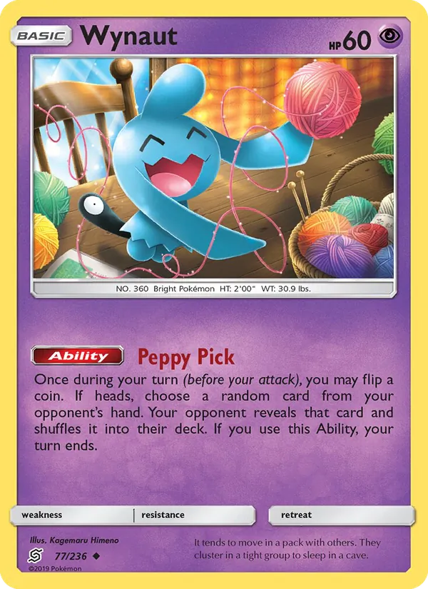 Wynaut card