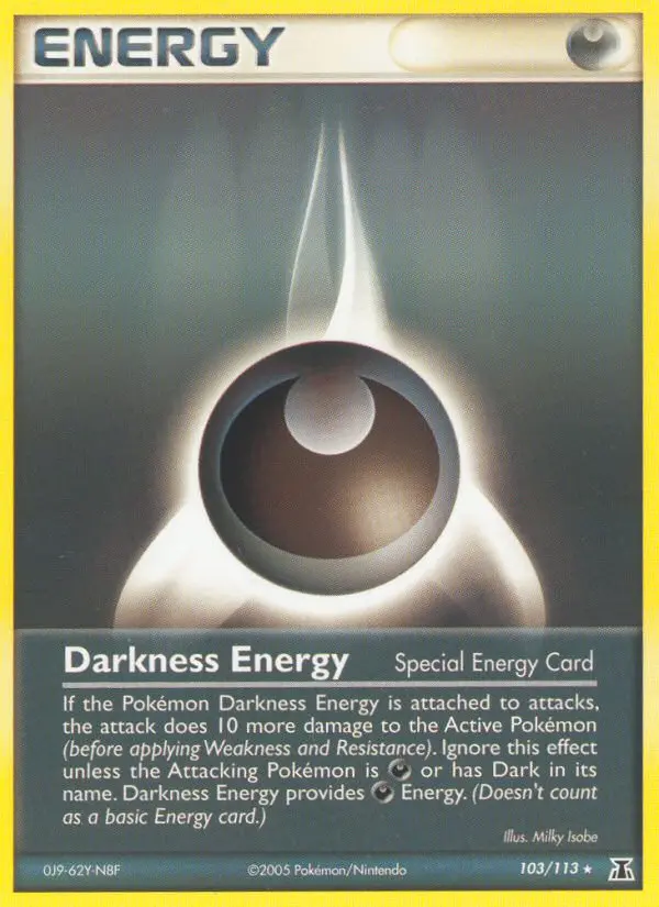 Darkness Energy card