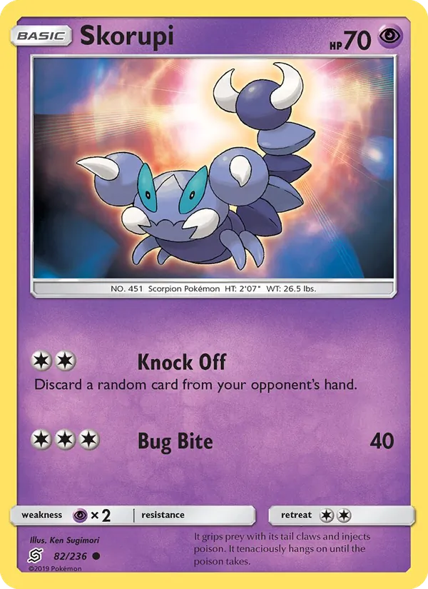 Skorupi card