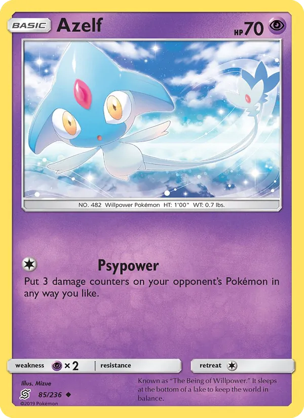 Azelf card