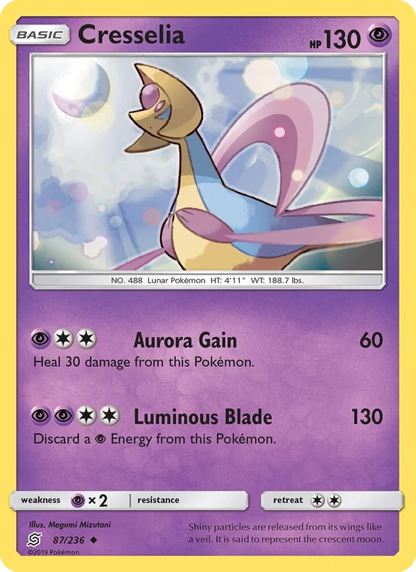 Cresselia card