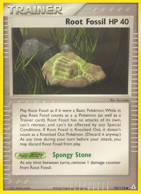 Root Fossil card