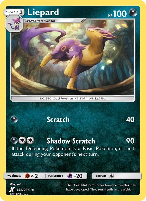 Liepard card