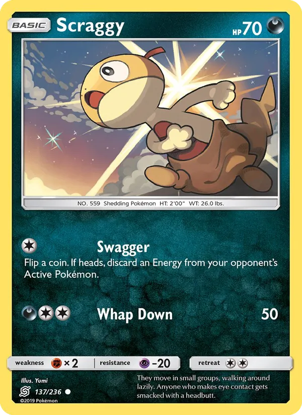 Scraggy card