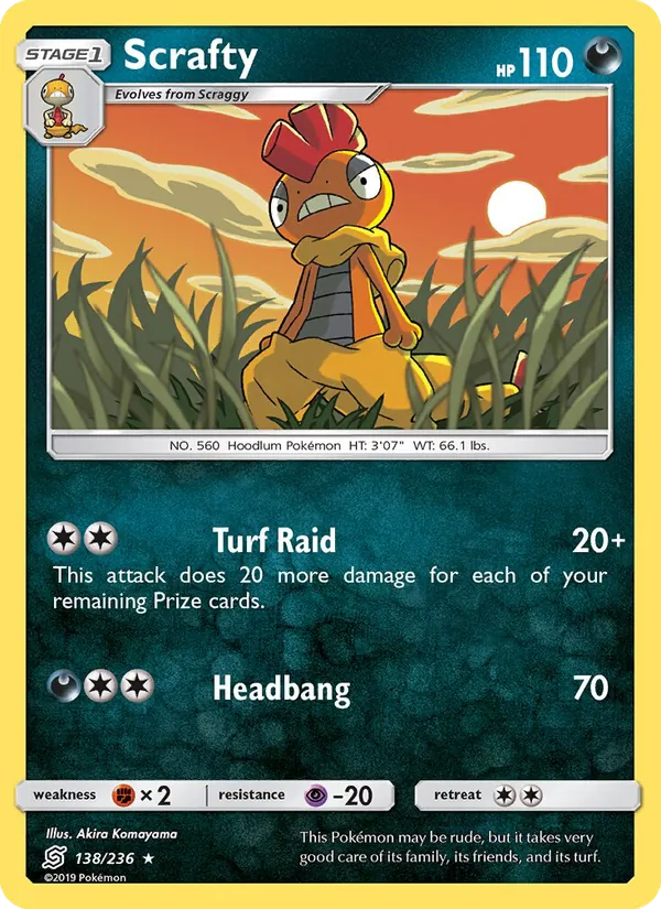 Scrafty card