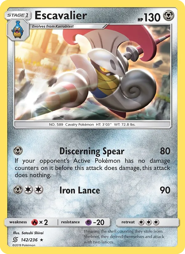 Escavalier card
