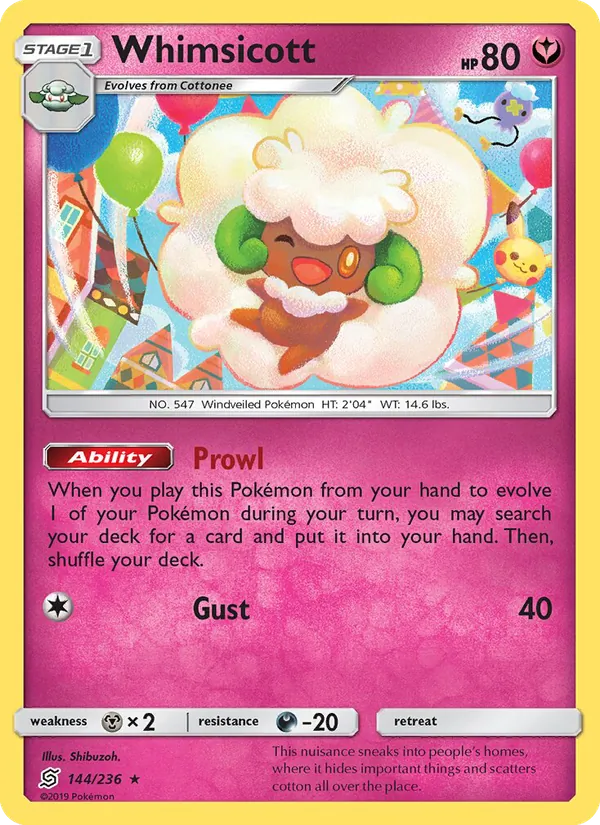 Whimsicott card