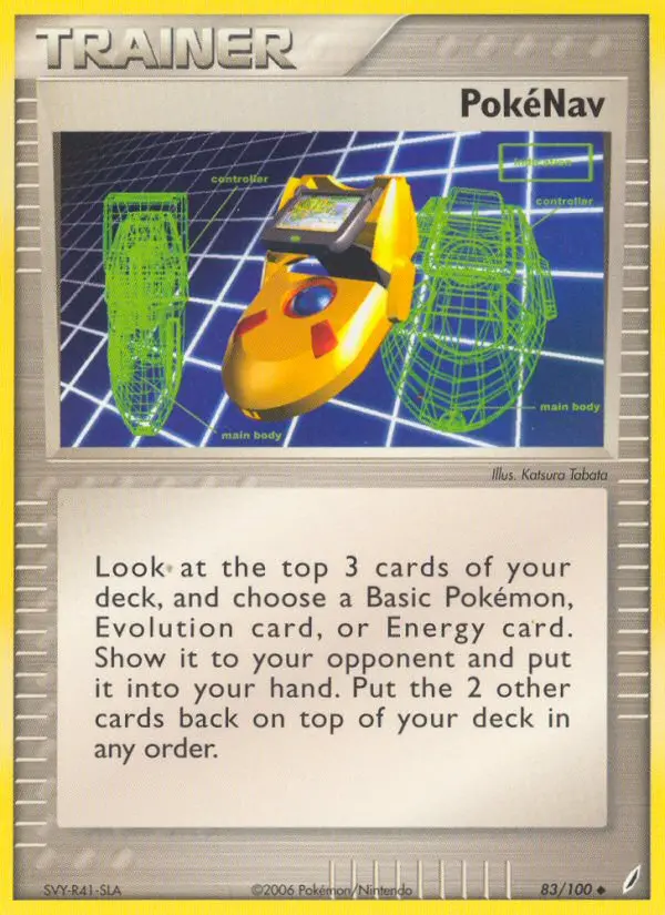 PokéNav card