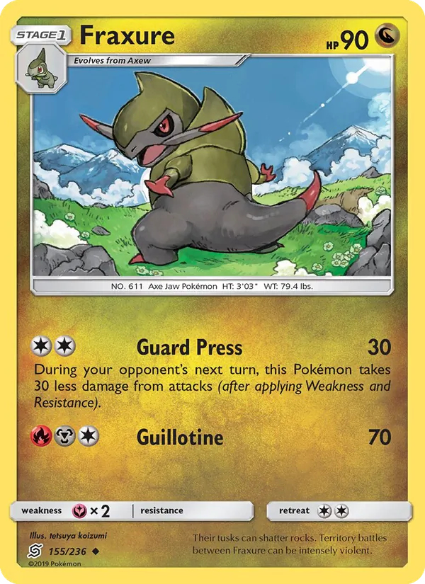 Fraxure card