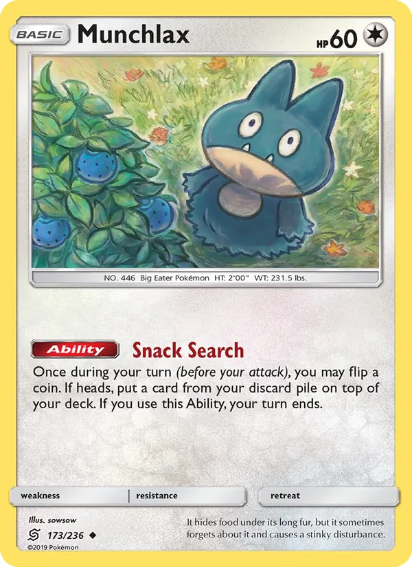 Munchlax card