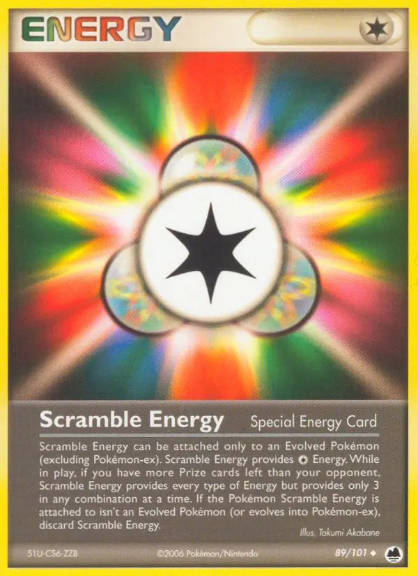 Scramble Energy card