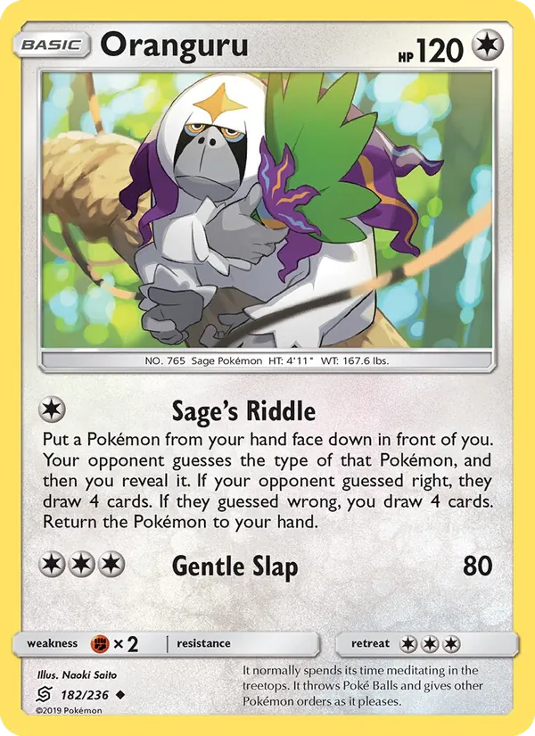Oranguru card