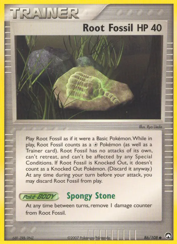 Root Fossil card