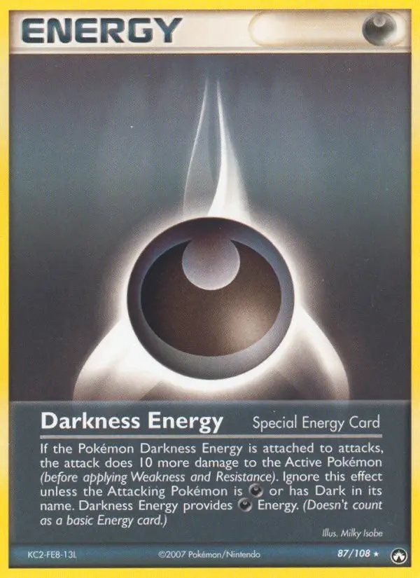 Darkness Energy card
