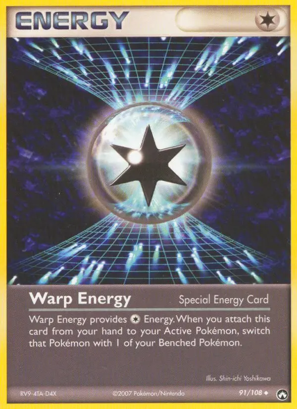 Warp Energy card