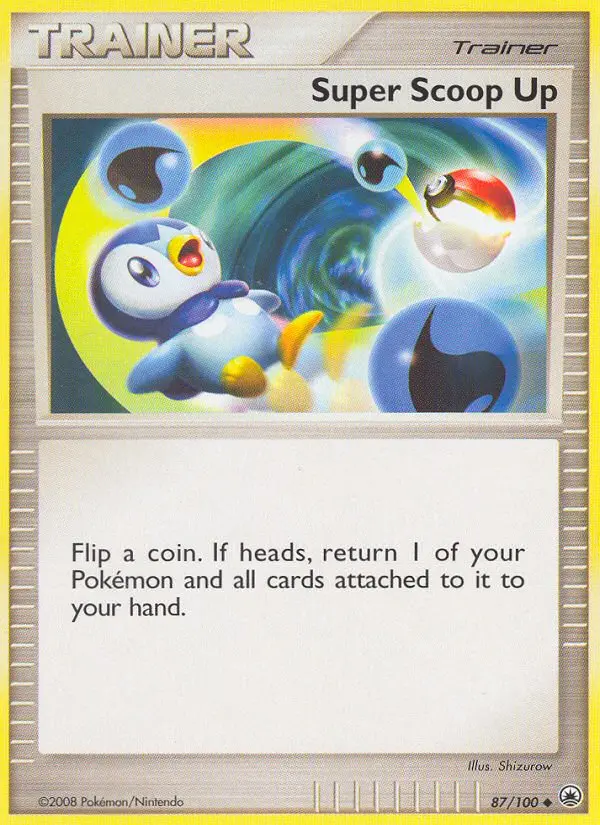 Super Scoop Up card