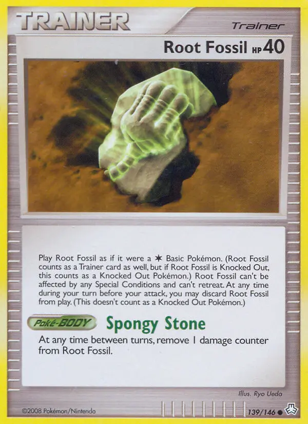 Root Fossil card