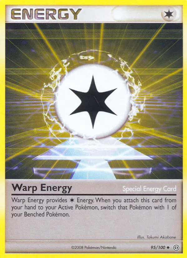 Warp Energy card