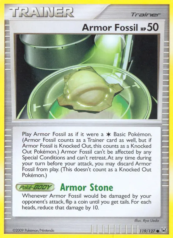 Armor Fossil card