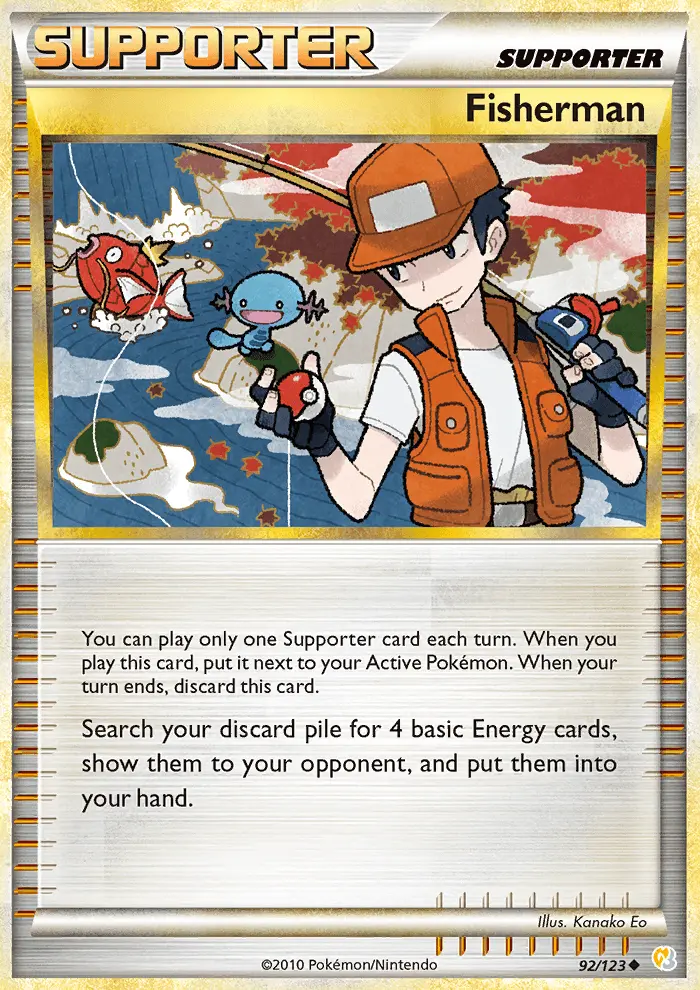 Fisherman card