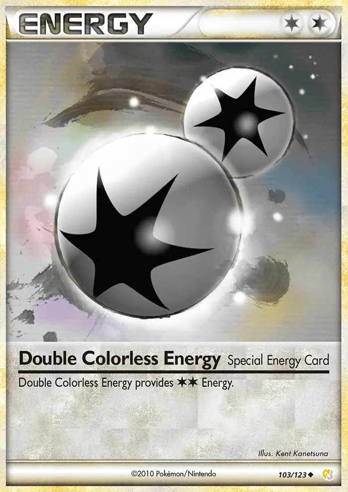 Double Colorless Energy card