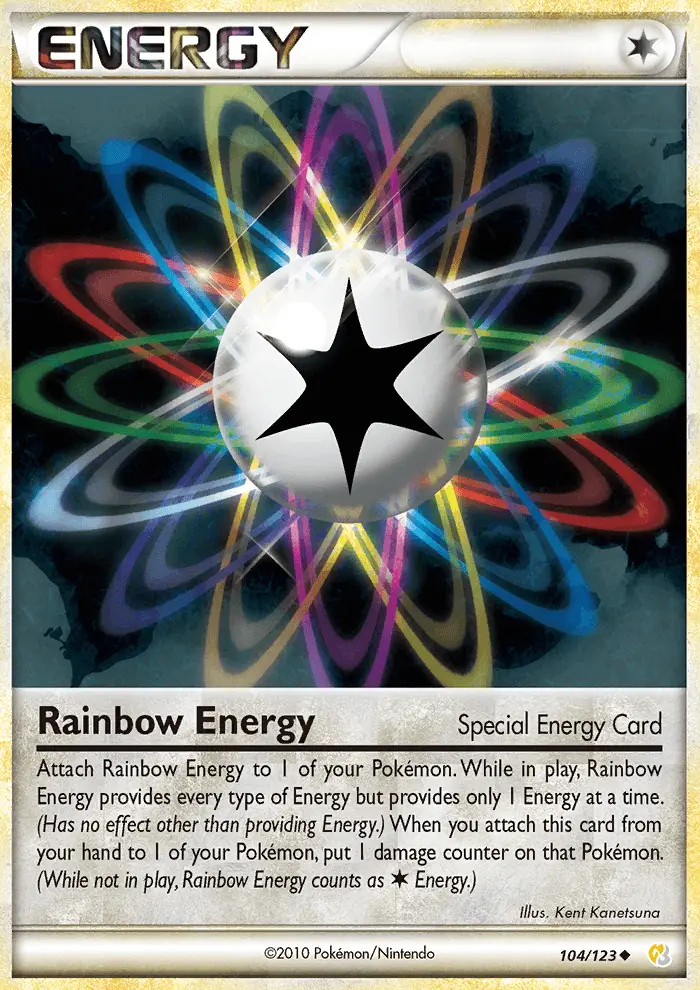 Rainbow Energy card
