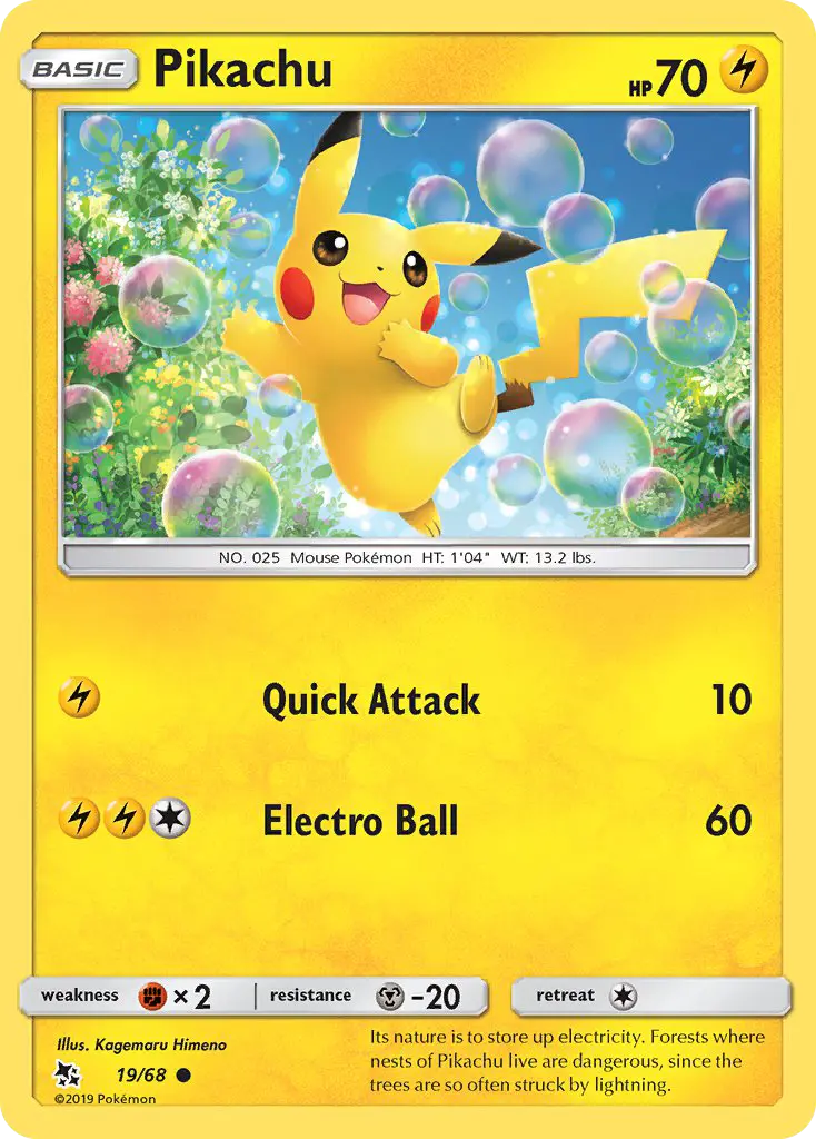 Pikachu card