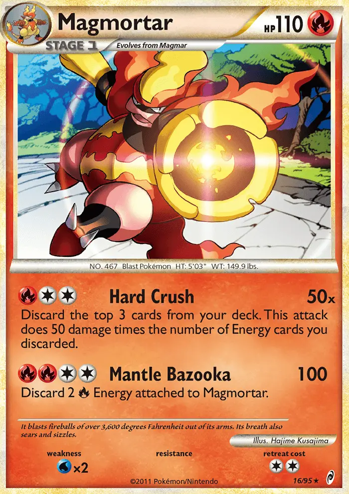 Magmortar card