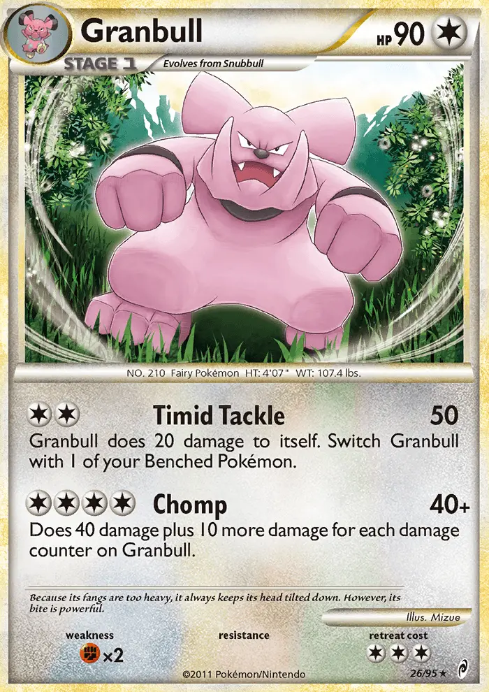 Granbull card