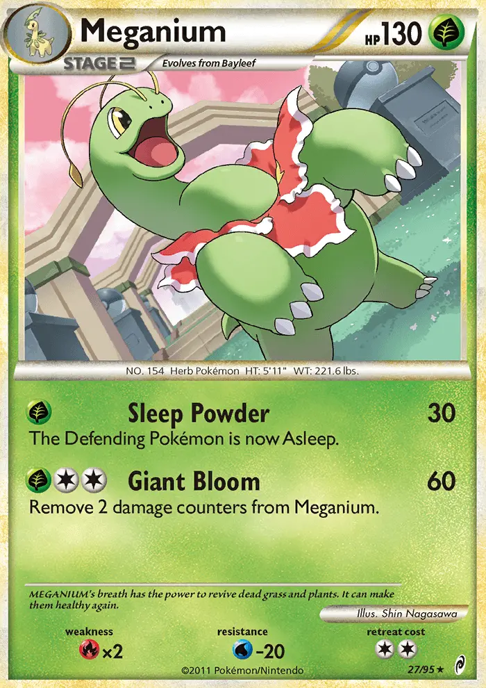Meganium card
