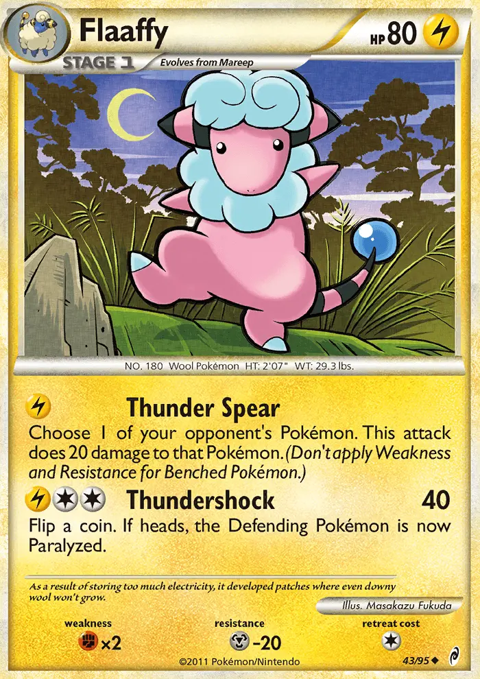 Flaaffy card