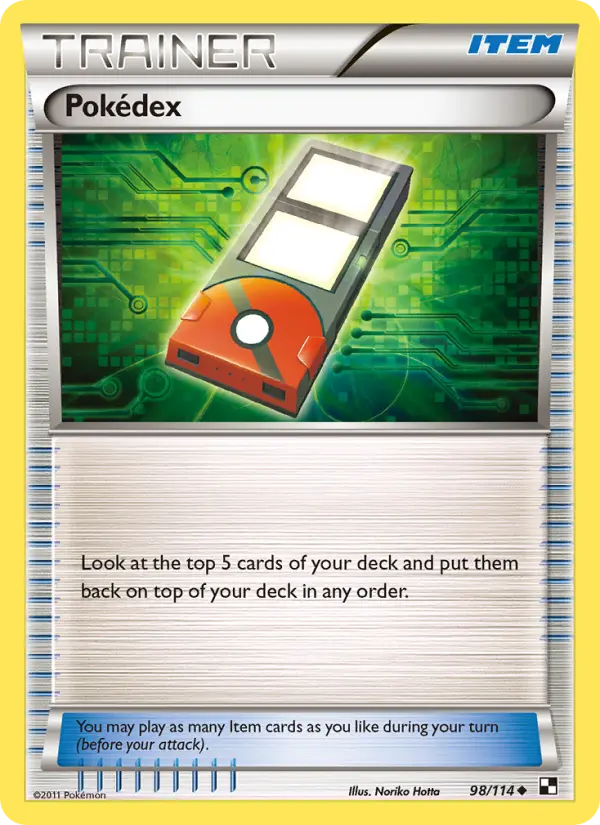 Pokédex card
