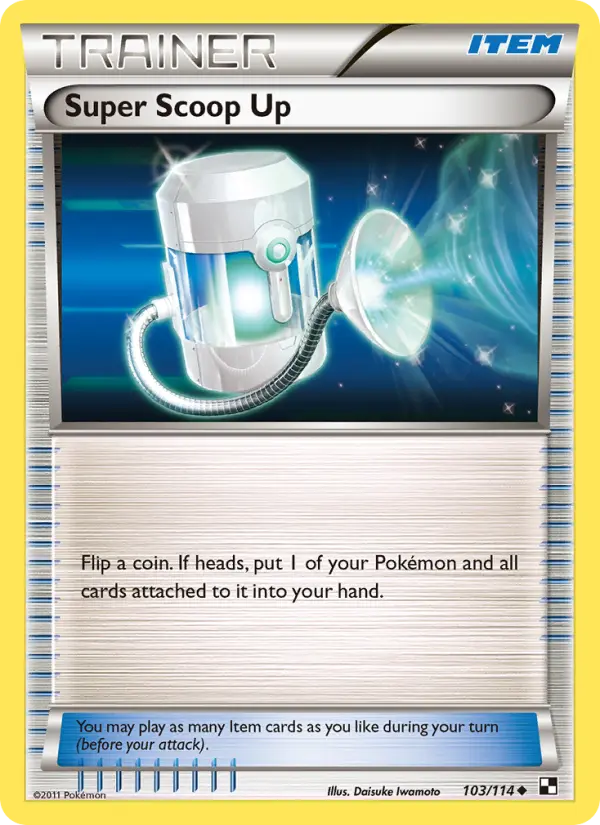 Super Scoop Up card