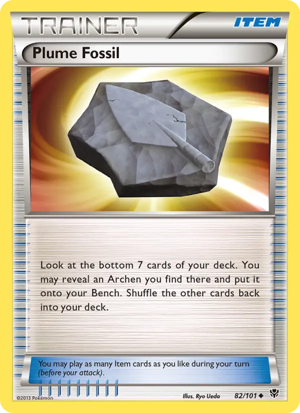 Plume Fossil card
