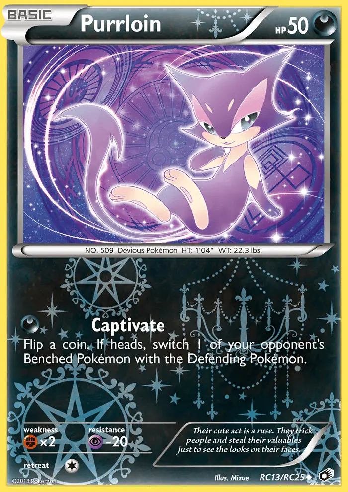 Purrloin card